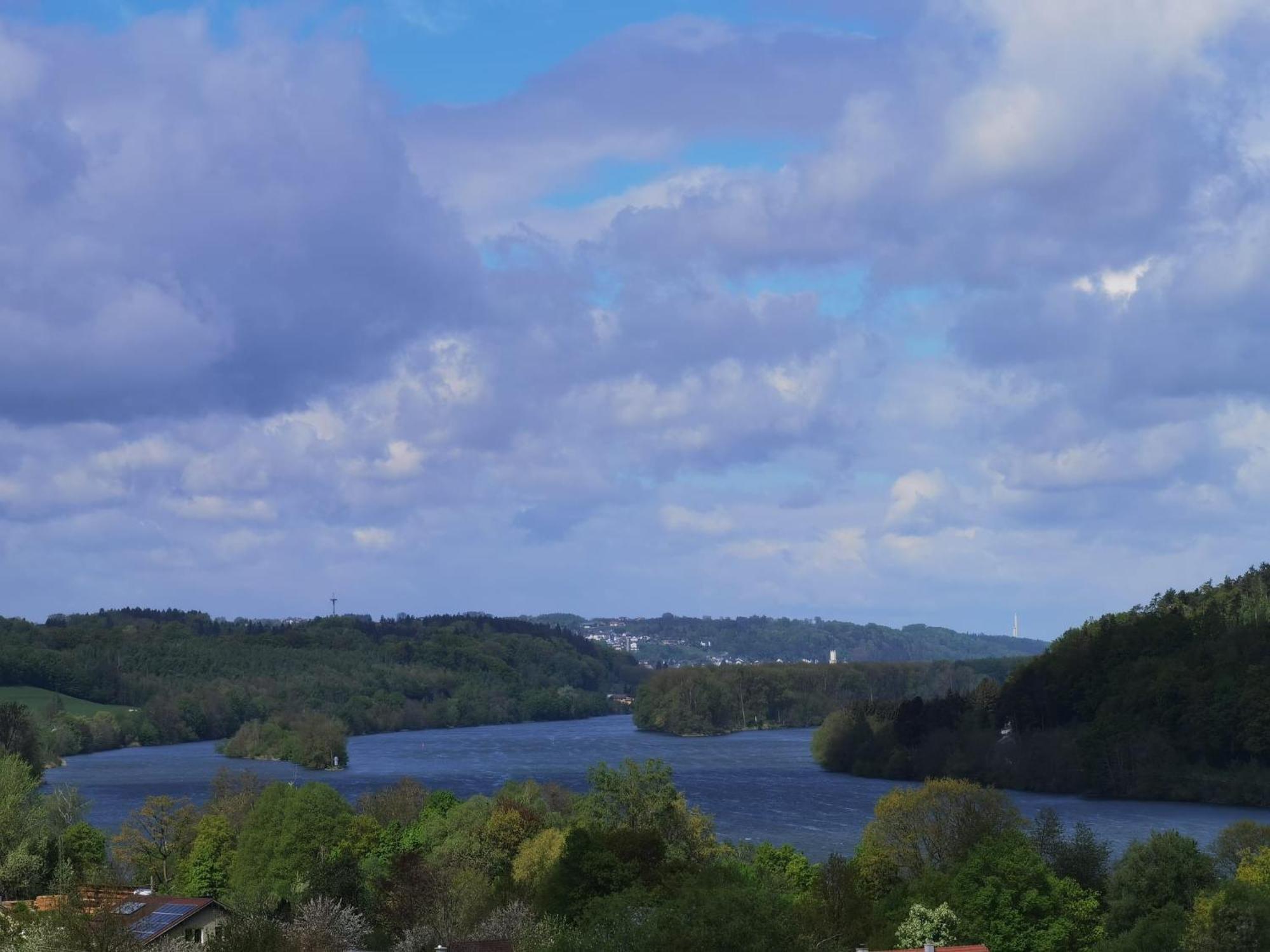 Appartamento Mitterfelder Donaublick Vilshofen an der Donau Esterno foto
